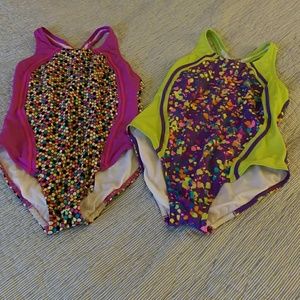 2 Speedy Racer Back Swim Suits